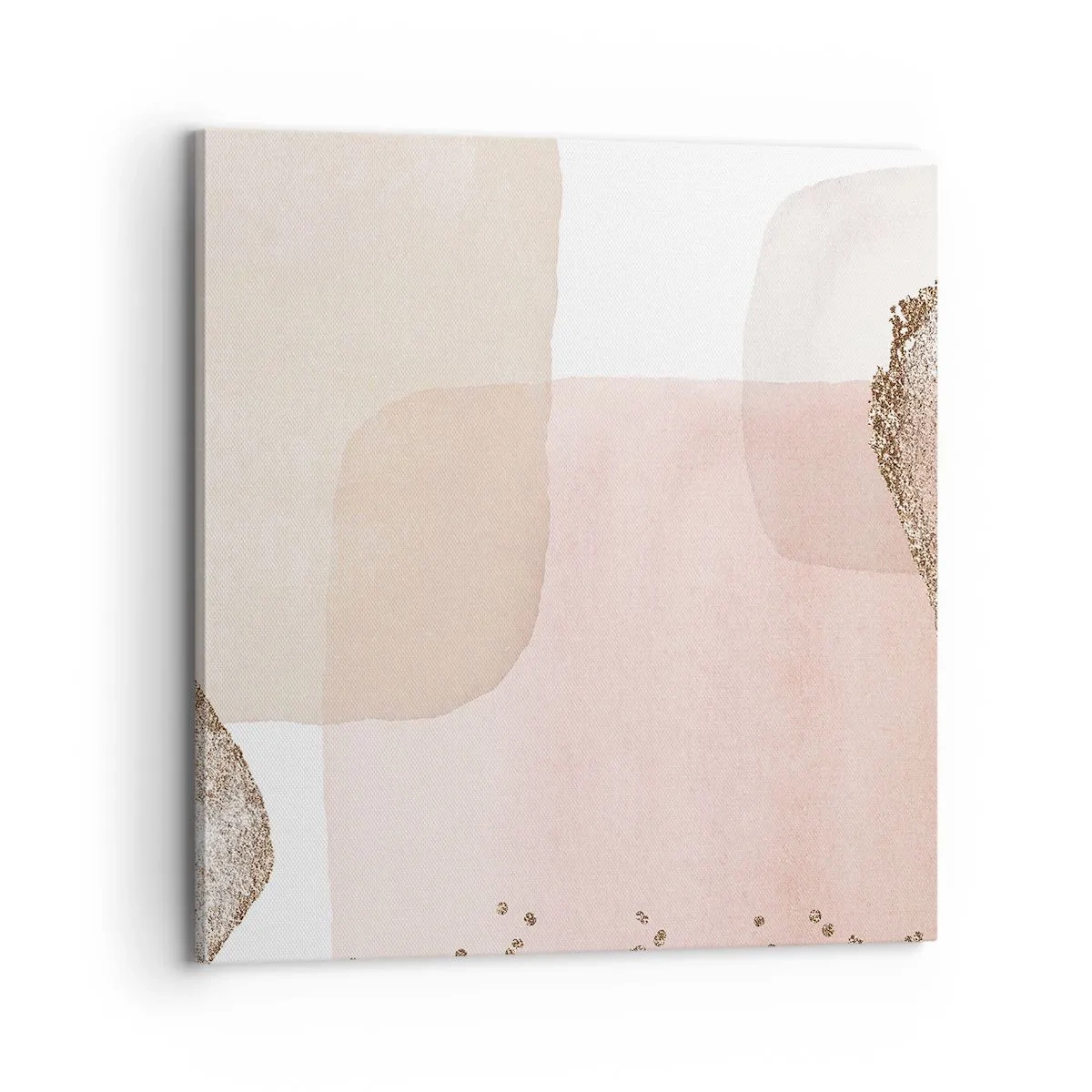 Bild auf Leinwand - Leinwandbild - Ein Blick durch die Farbe - 70x70 cm