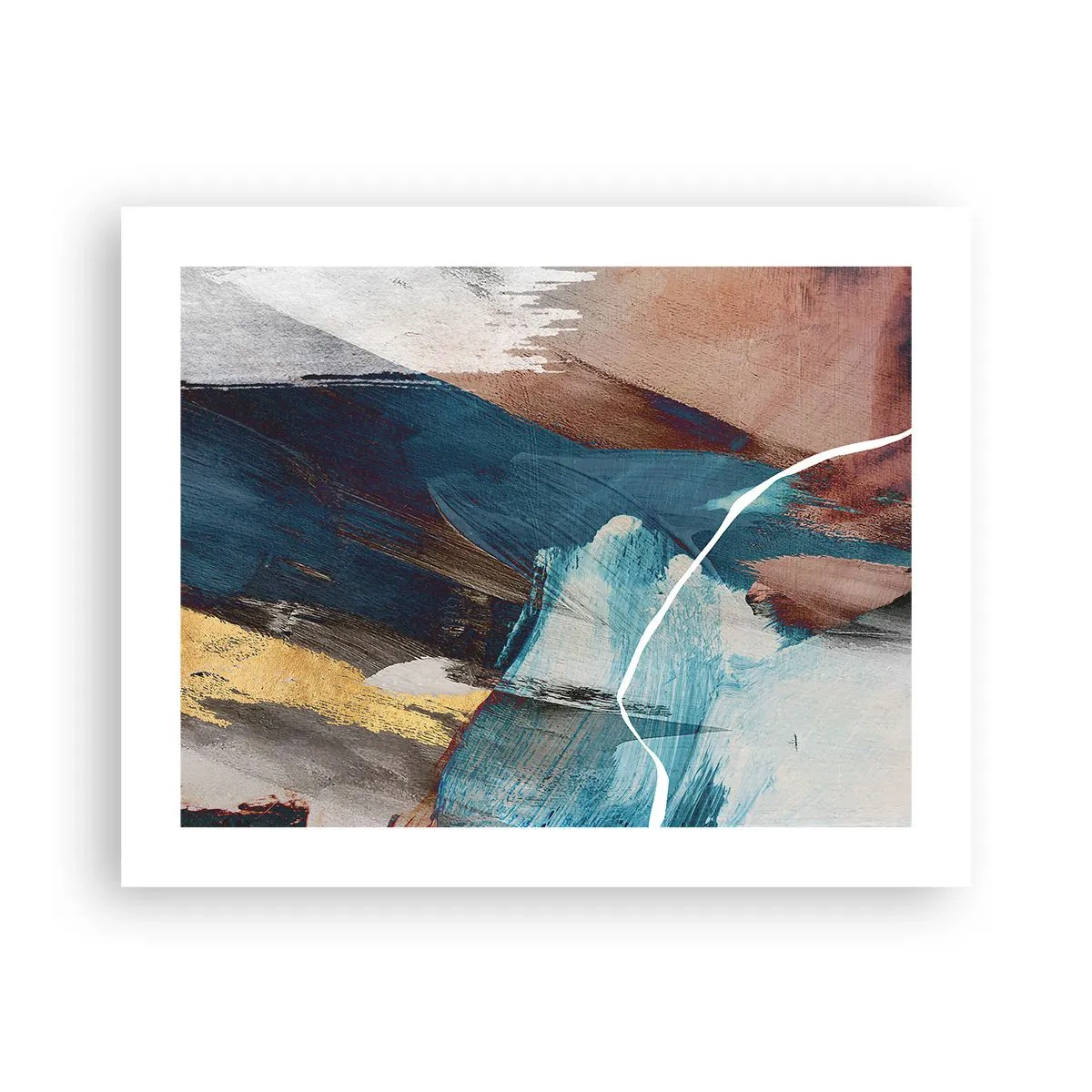 Poster - Großzügig und mit Energie - 50x40 cm