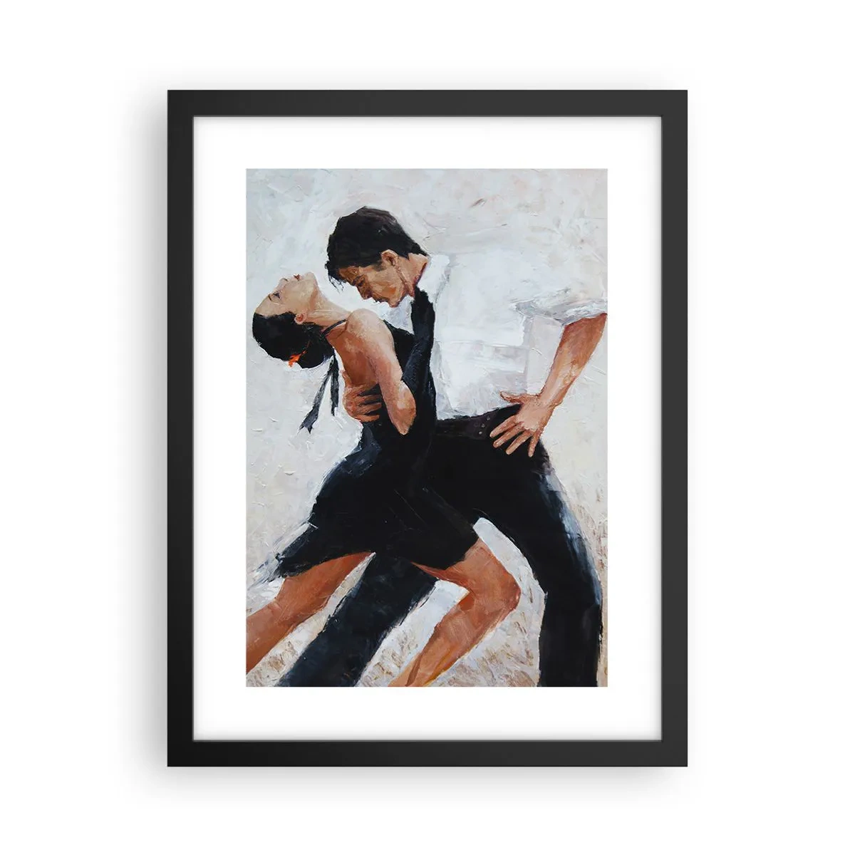 Poster in einem schwarzem Rahmen - Tango meiner Träume und Träume - 30x40 cm
