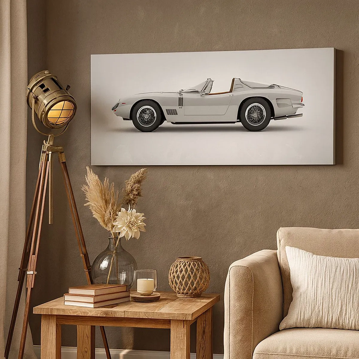 Bild auf Leinwand - Leinwandbild - Spaß versprochen - 100x40 cm