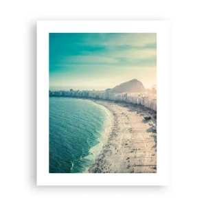 Poster - Ewiger Urlaub in Rio - 40x50 cm