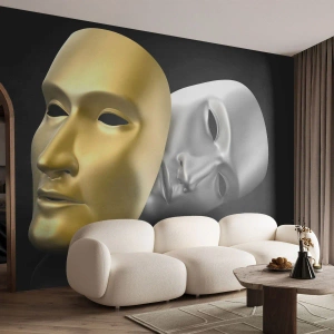 Selbstklebende Fototapete Deluxe Sticker - Das Leben ist wie ein Theater - Haube, Stück, Theater - 350x256 cm