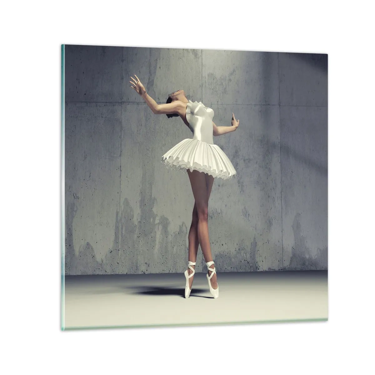 Glasbild - Bild auf glas - Leicht wie ein Vogel - 60x60 cm