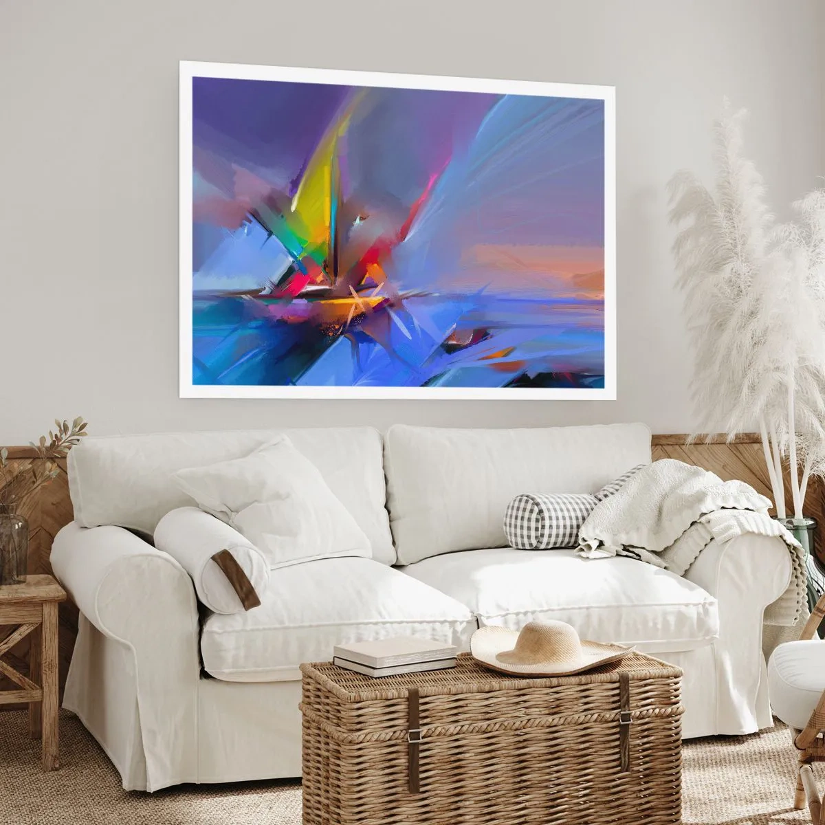 Poster - Propeller wie ein Vogel - 50x40 cm