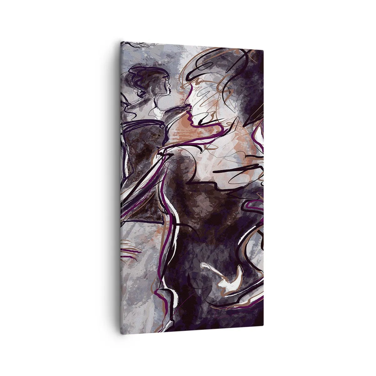 Bild auf Leinwand - Leinwandbild - In der Musik auflösen - 55x100 cm