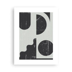 Poster - Komposition oben und unten - 30x40 cm