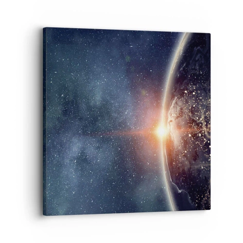 Bild auf Leinwand - Leinwandbild - In einer neuen Perspektive - 30x30 cm