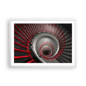 Poster in einem weißen Rahmen - Architekturspaß - 70x50 cm