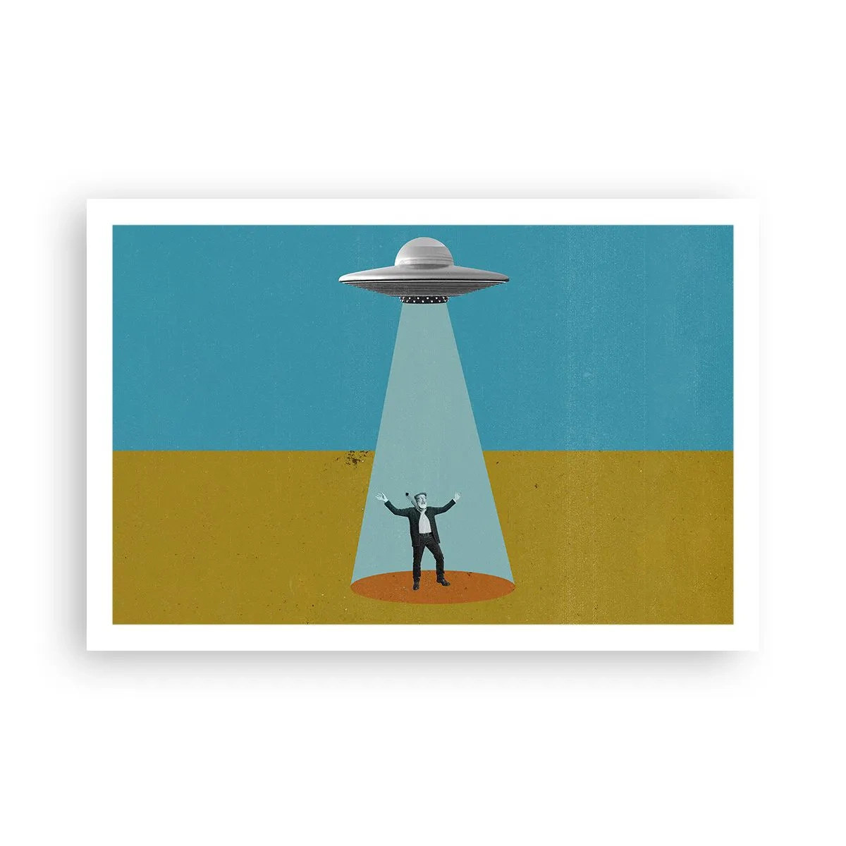 Poster - Nahe Begegnung - 91x61 cm