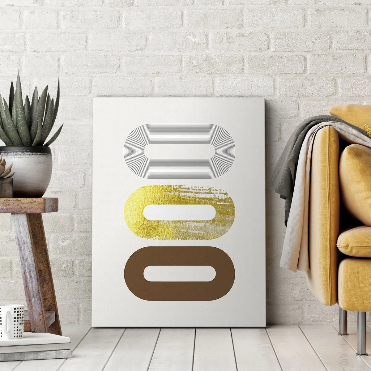 Bild auf Leinwand - Leinwandbild - Oooh! - 45x80 cm