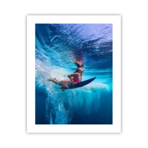 Poster - Tiefe der Freude - 40x50 cm