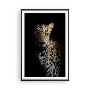 Poster in einem schwarzem Rahmen - Dunkle Schönheit - 61x91 cm