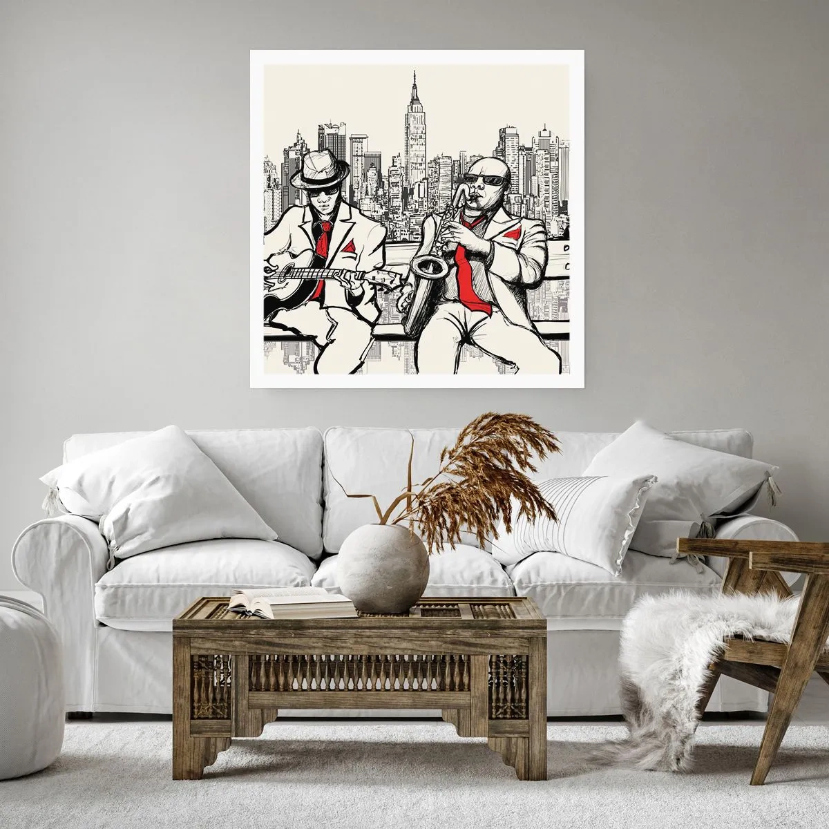 Poster - New Yorker Improvisation - 40x40 cm