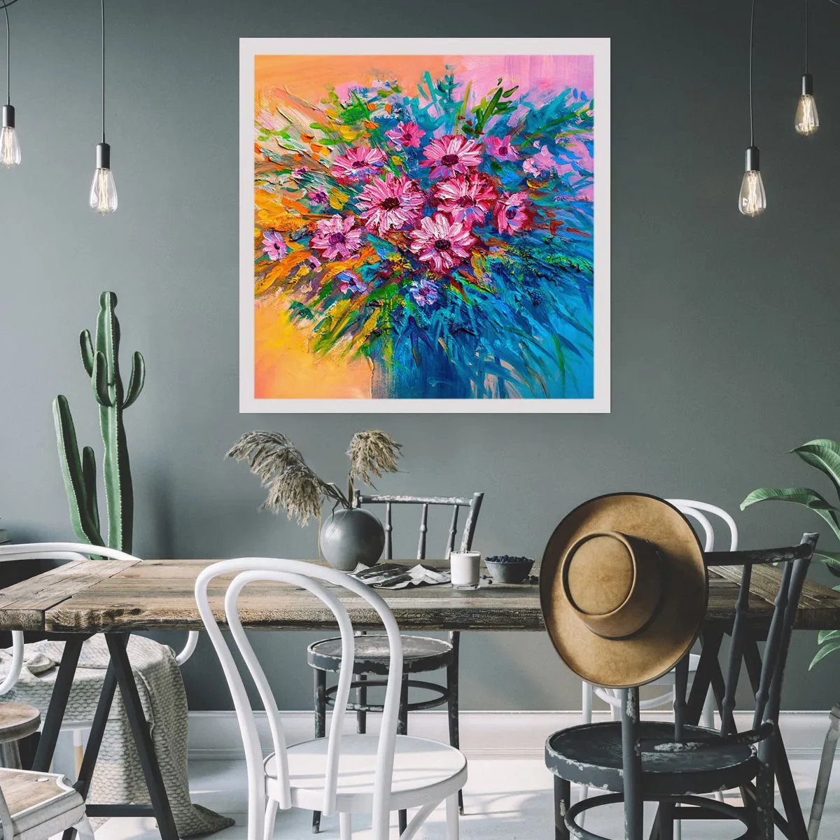 Poster - Lebensenergie - 60x60 cm