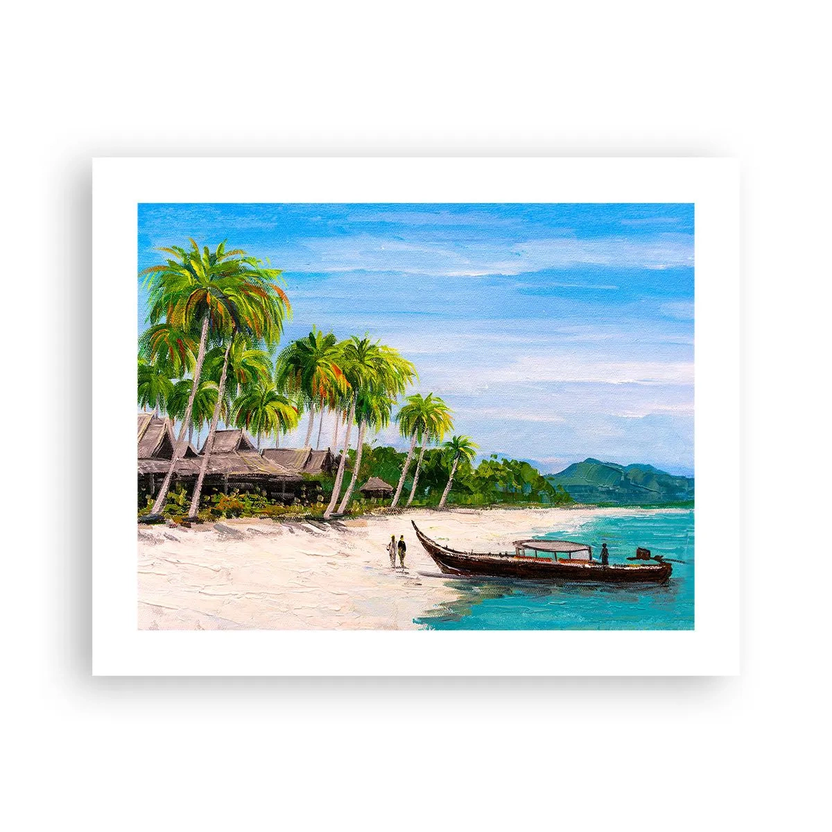 Poster - Exotischer Traum - 50x40 cm