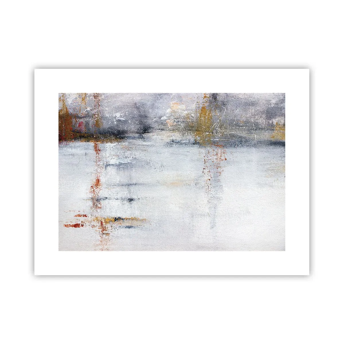 Poster - Hinter dem Luftvorhang - 40x30 cm