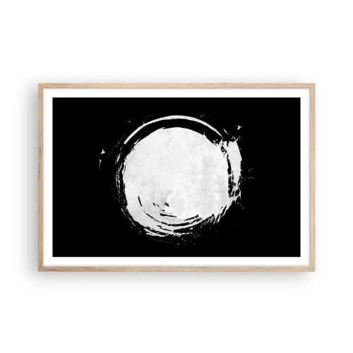Poster in einem Rahmen aus heller Eiche - Gute Möglichkeit - 91x61 cm