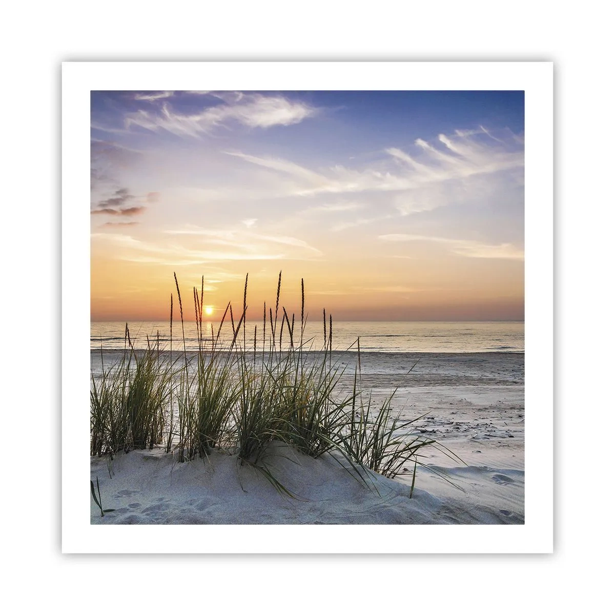 Poster - Schau, denk, fühl - 60x60 cm