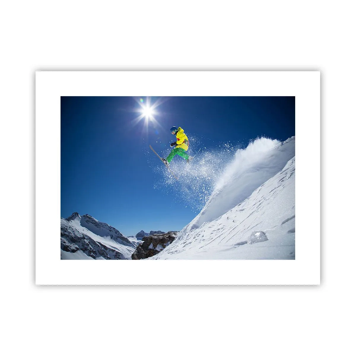Poster - Tanzen mit den Bergen - 40x30 cm