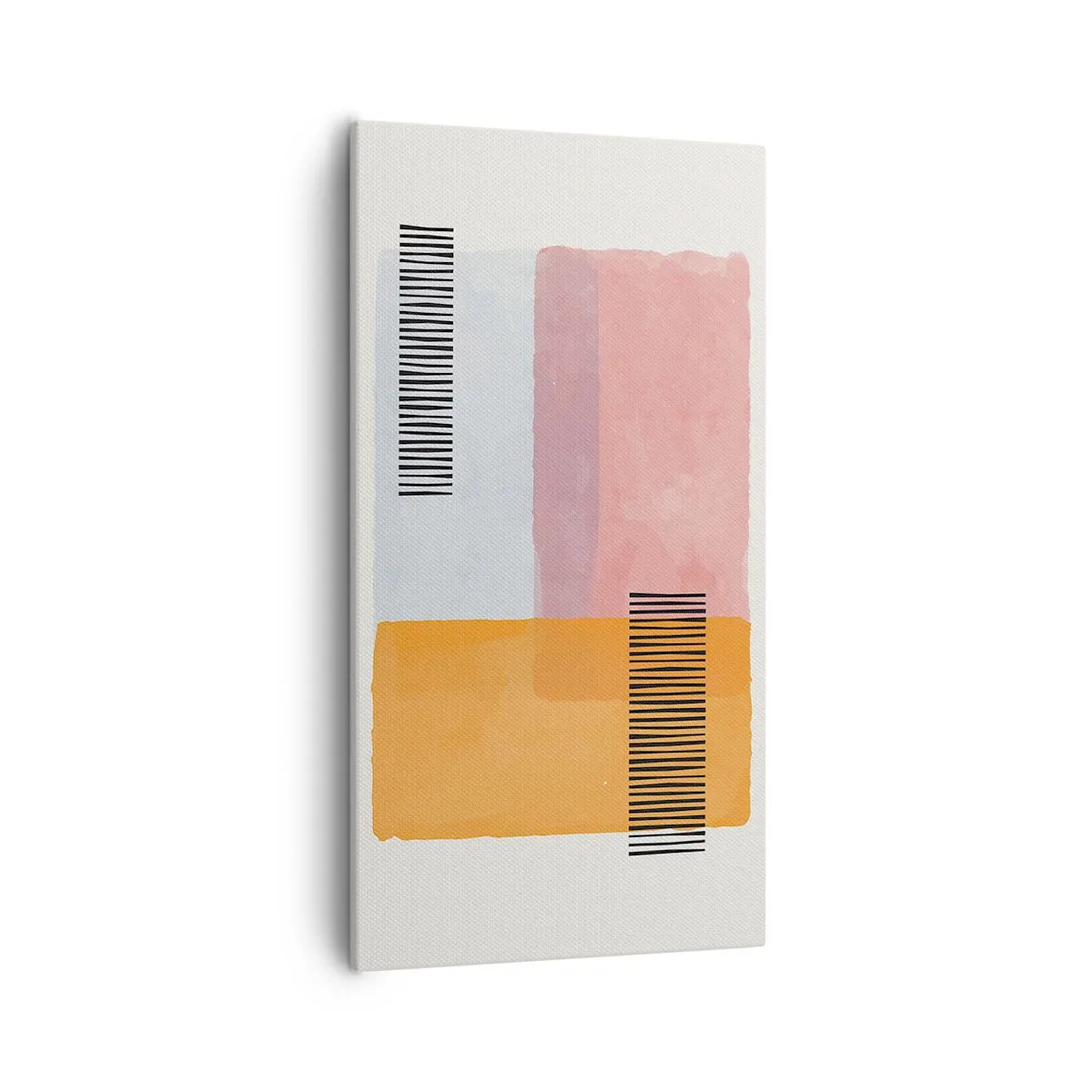 Bild auf Leinwand - Leinwandbild - Von Ecke zu Ecke - 55x100 cm