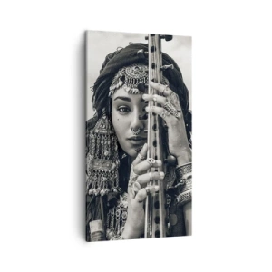 Bild auf Leinwand - Leinwandbild - Die Musik des Orients selbst - 45x80 cm