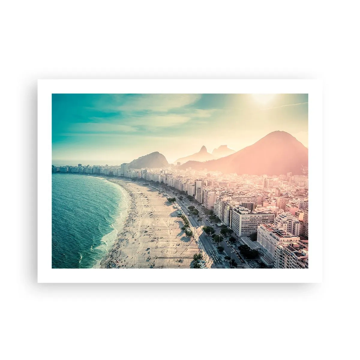 Poster - Ewiger Urlaub in Rio - 70x50 cm