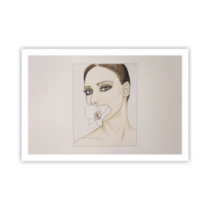 Poster - Ein Symbol für Eleganz und Schönheit - 91x61 cm