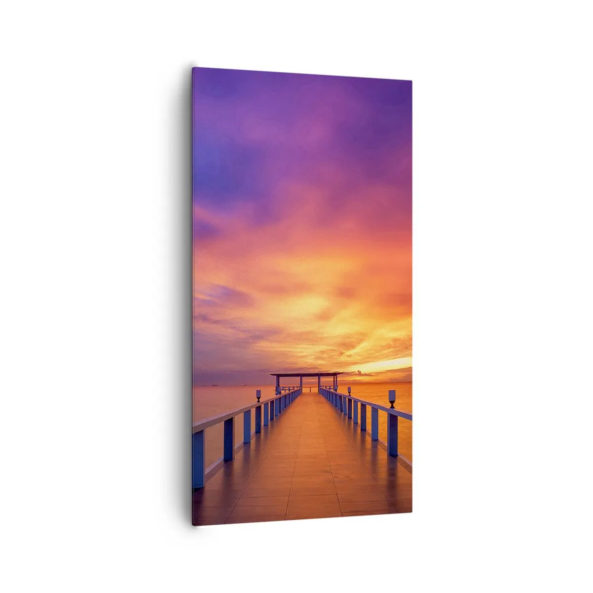 Bild auf Leinwand - Leinwandbild - Ohne Ende - 65x120 cm