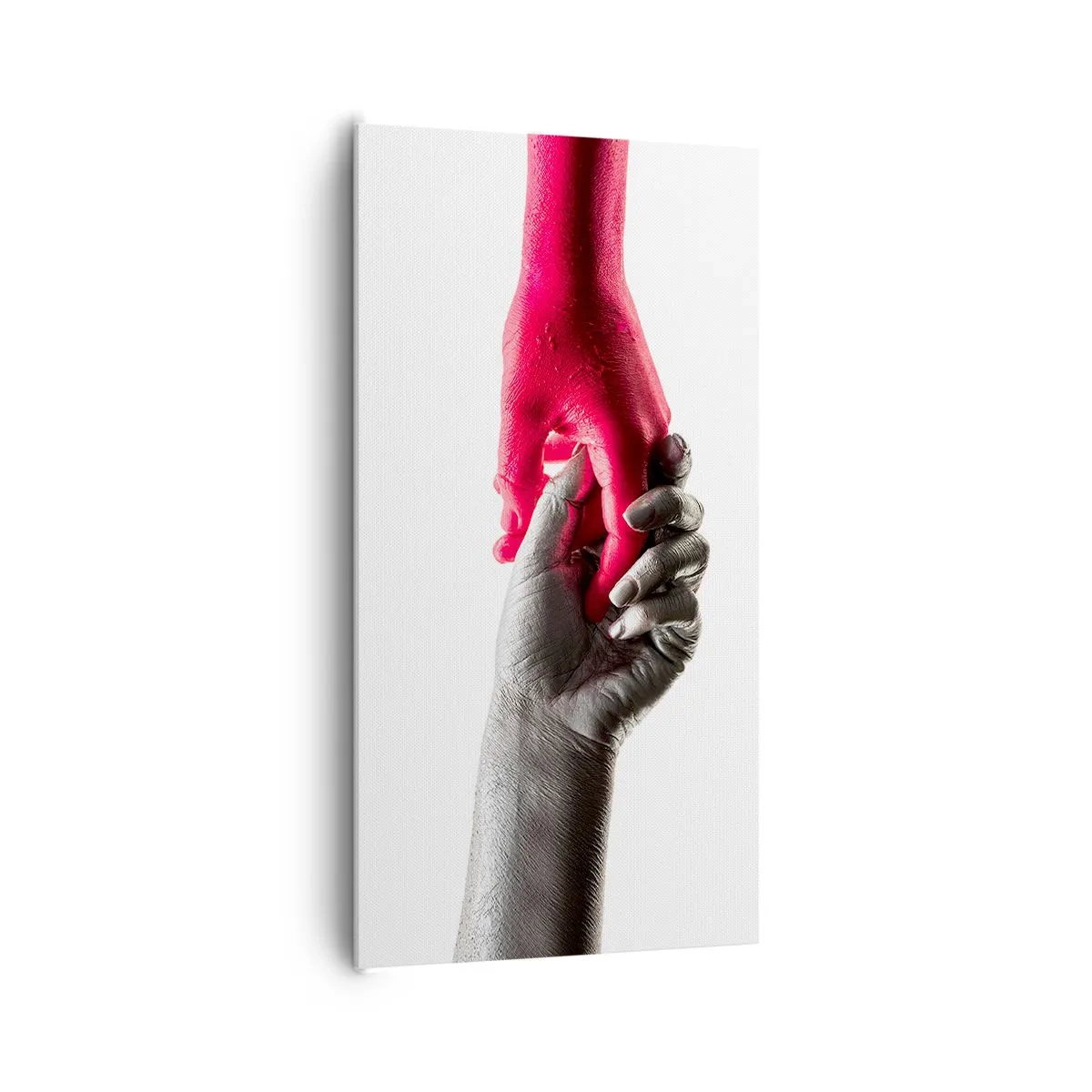 Bild auf Leinwand - Leinwandbild - Gemeinsam, obwohl anders - 65x120 cm