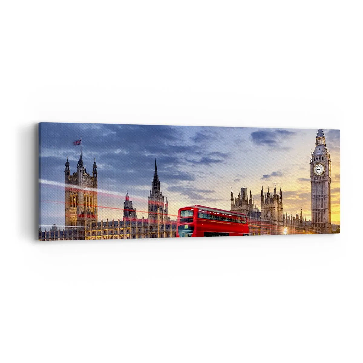 Bild auf Leinwand - Leinwandbild - Spezielle Charaktere - 90x30 cm