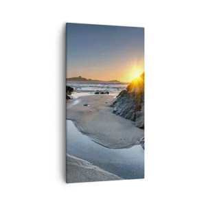 Bild auf Leinwand - Leinwandbild - Unberührt von menschlicher Hand - 55x100 cm