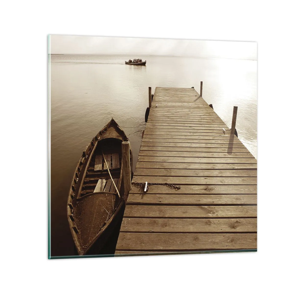 Glasbild - Bild auf glas - Großer Frieden - 40x40 cm