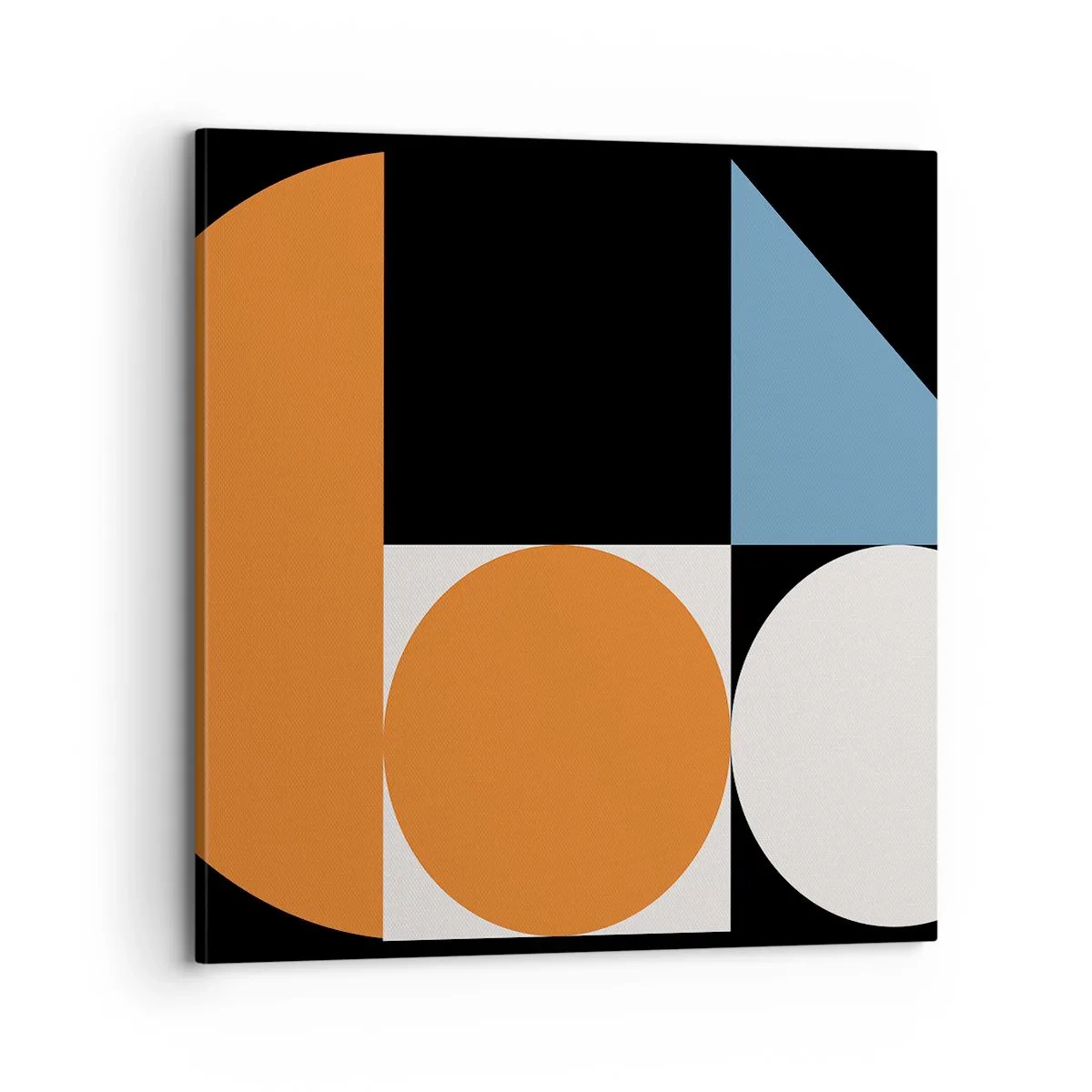 Bild auf Leinwand - Leinwandbild - Bebilderte Anordnung - 70x70 cm