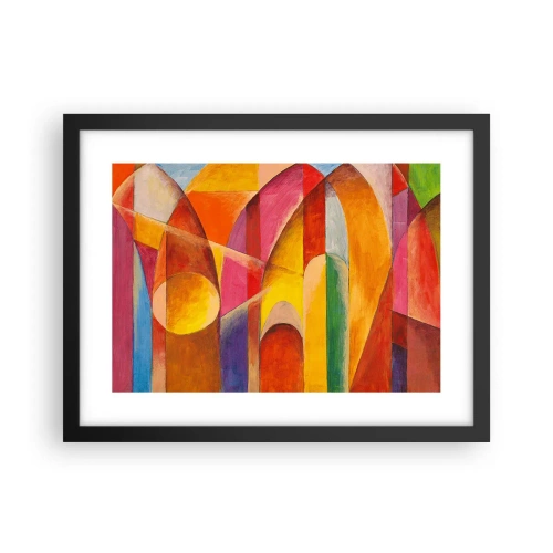 Poster in einem schwarzem Rahmen - Kathedrale der Sonne - 40x30 cm