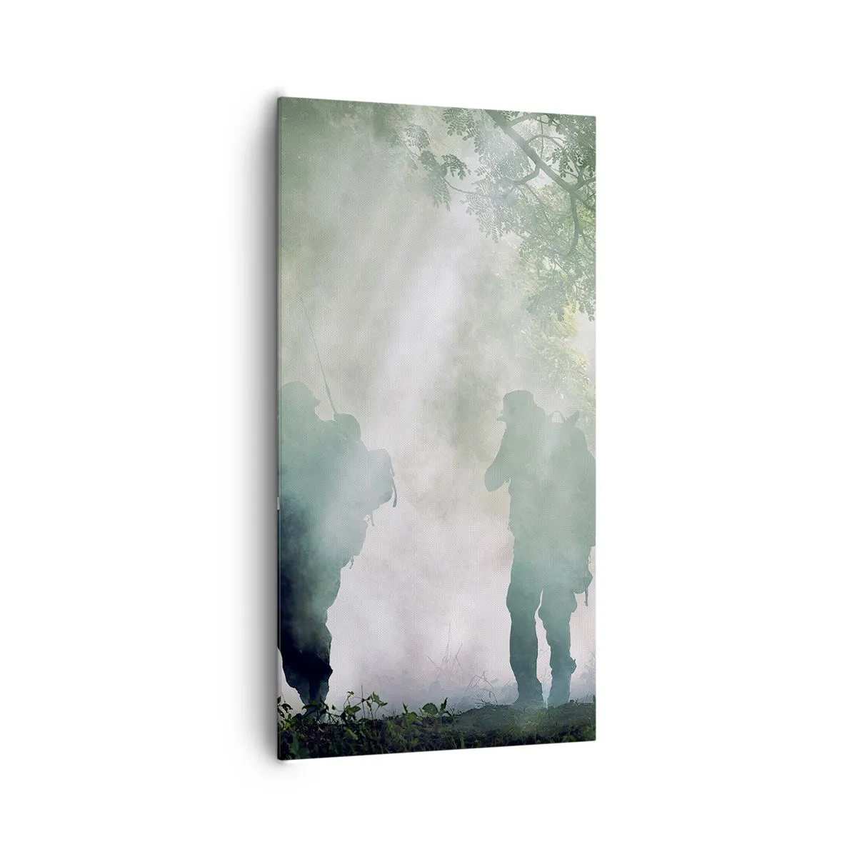 Bild auf Leinwand - Leinwandbild - Einer für alle… - 65x120 cm