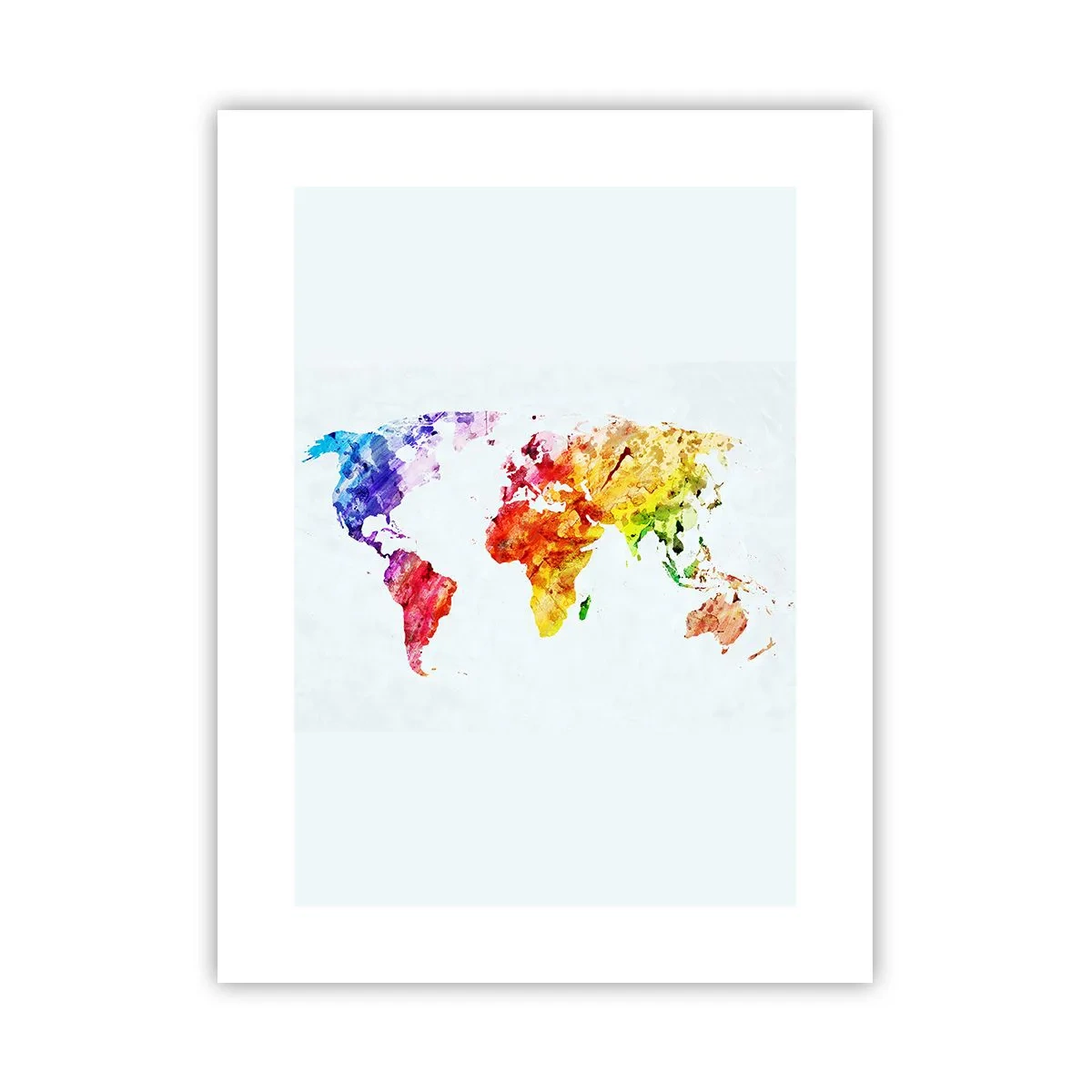 Poster - Alle Farben der Welt - 30x40 cm