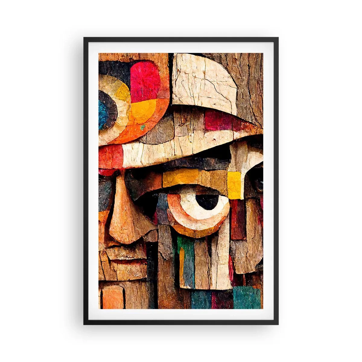 Poster in einem schwarzem Rahmen - Ich sehe dich… - 61x91 cm