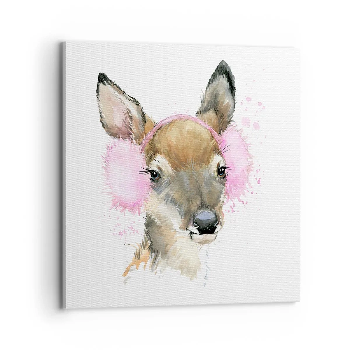 Bild auf Leinwand - Leinwandbild - Und der Frost ist nicht mehr schrecklich - 70x70 cm