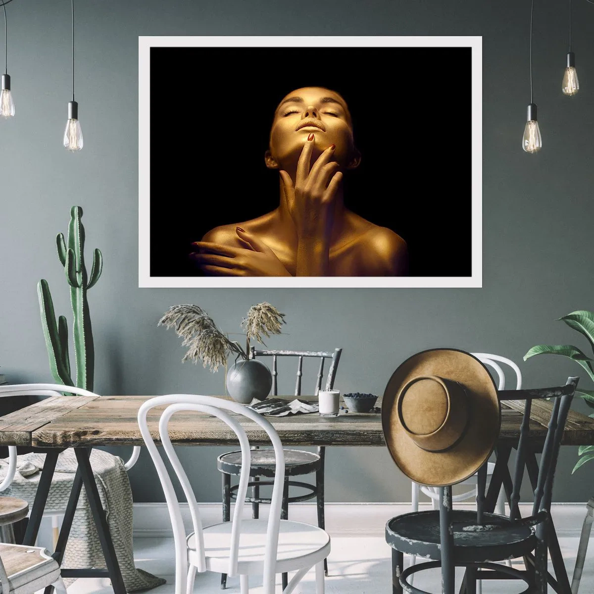 Poster - Wie goldene Seide - 40x30 cm
