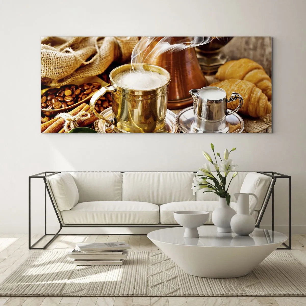 Glasbild - Bild auf glas - Schönen Tag noch! - 100x40 cm