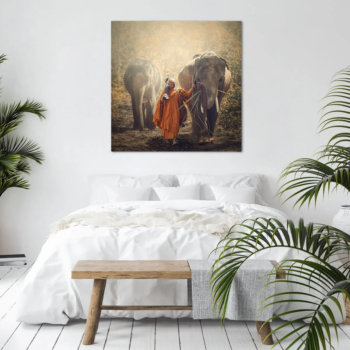 Bild auf Leinwand - Leinwandbild - Volles Verständnis - 60x60 cm