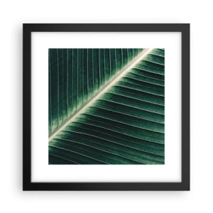 Poster in einem schwarzem Rahmen - Rhythmus der Natur - 30x30 cm