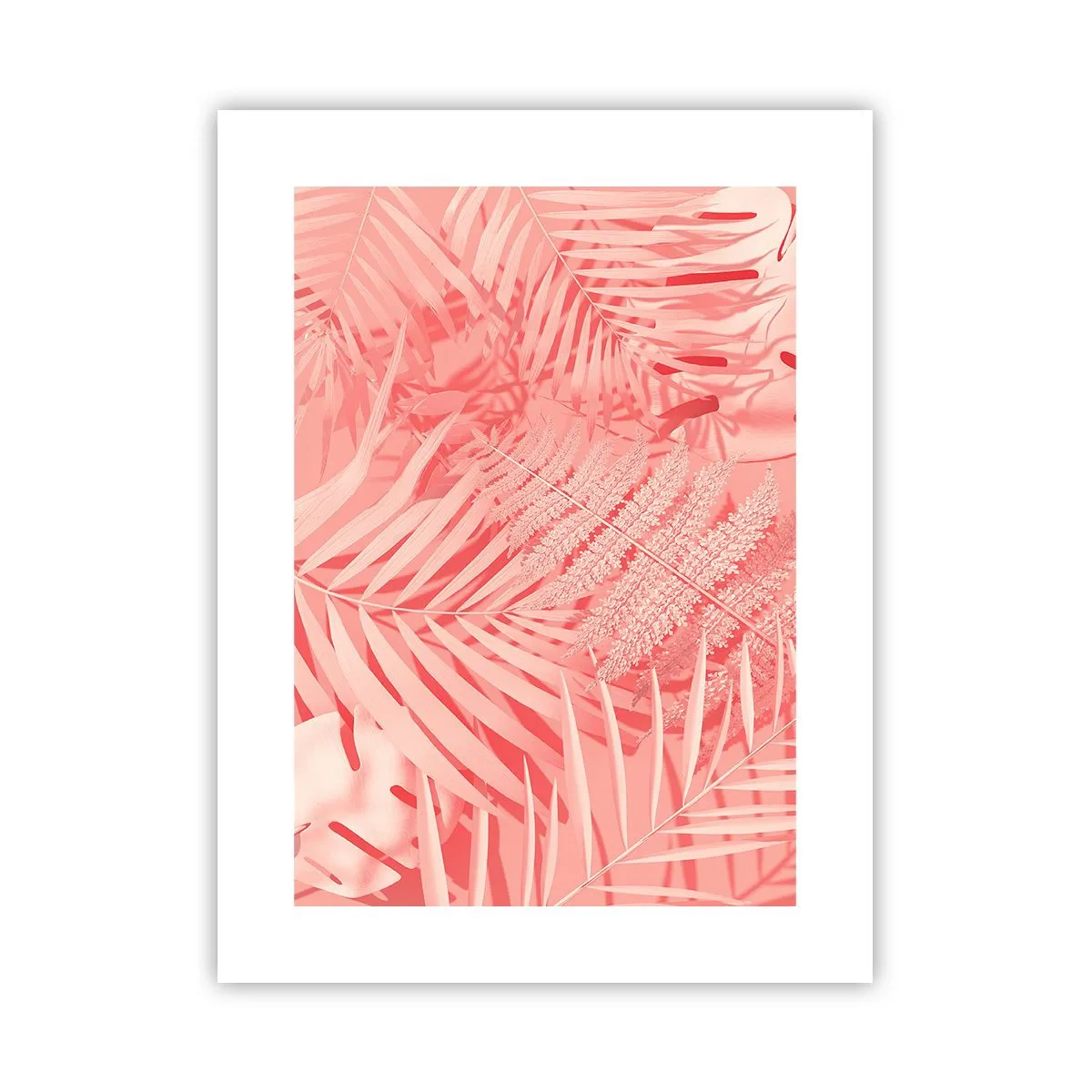 Poster - Rosa Konzept - 30x40 cm