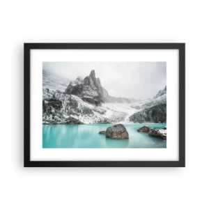 Poster in einem schwarzem Rahmen - Auf der Hut - 40x30 cm