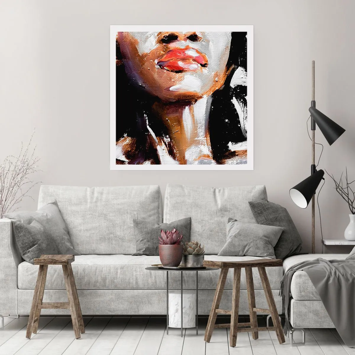 Poster - Stolz ohne Vorurteile - 40x40 cm