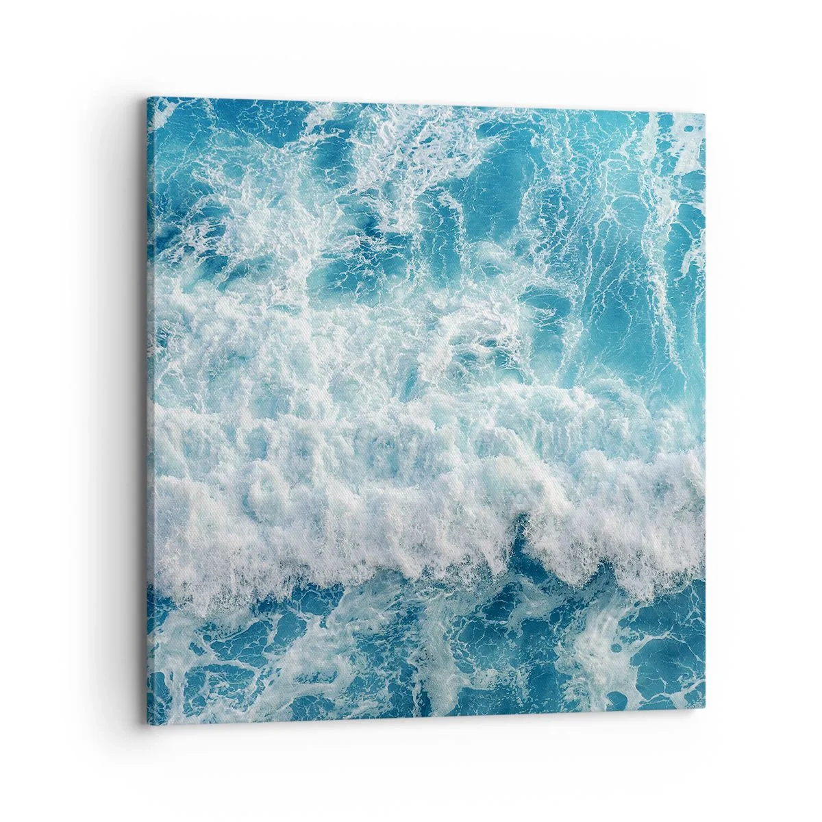 Bild auf Leinwand - Leinwandbild - Freudig und springend - 70x70 cm