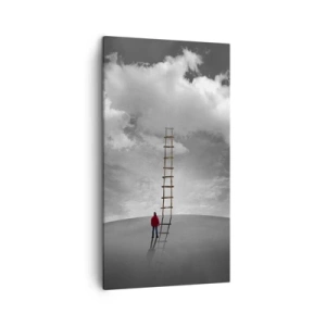 Bild auf Leinwand - Leinwandbild - Alles ist möglich - 45x80 cm