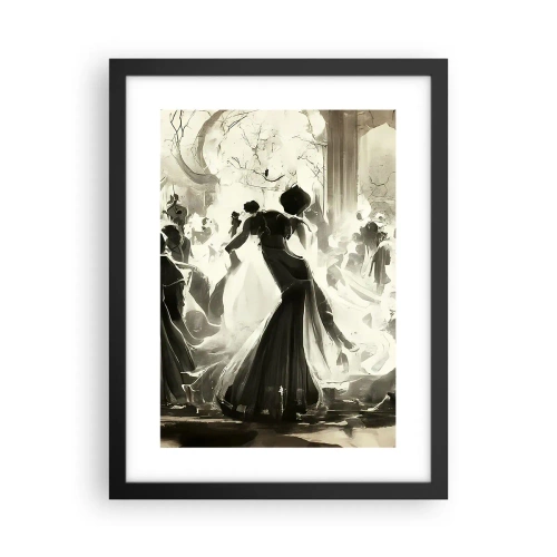 Poster in einem schwarzem Rahmen - Die große Maskerade - 30x40 cm
