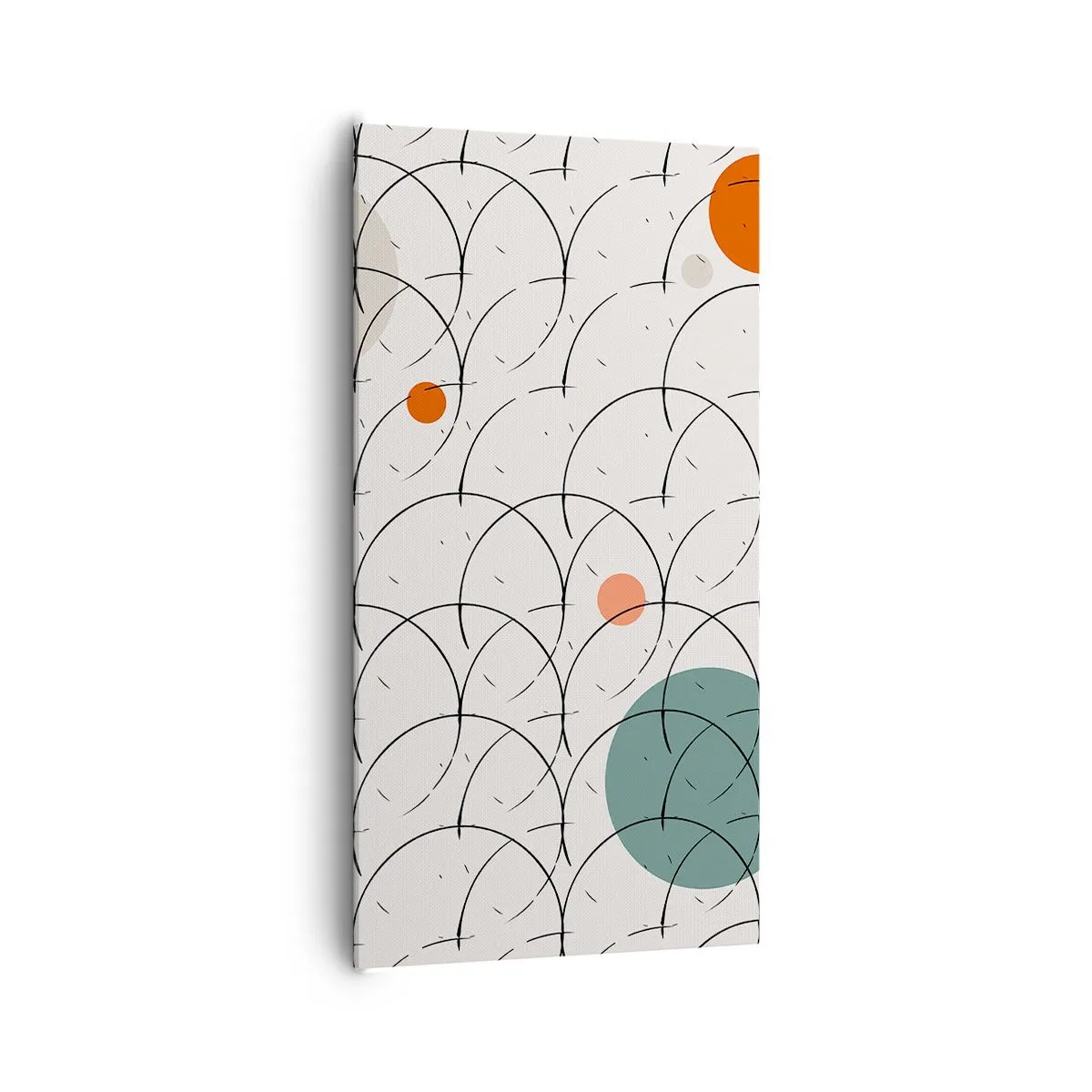 Bild auf Leinwand - Leinwandbild - Im Pop-Art-Geist - 65x120 cm