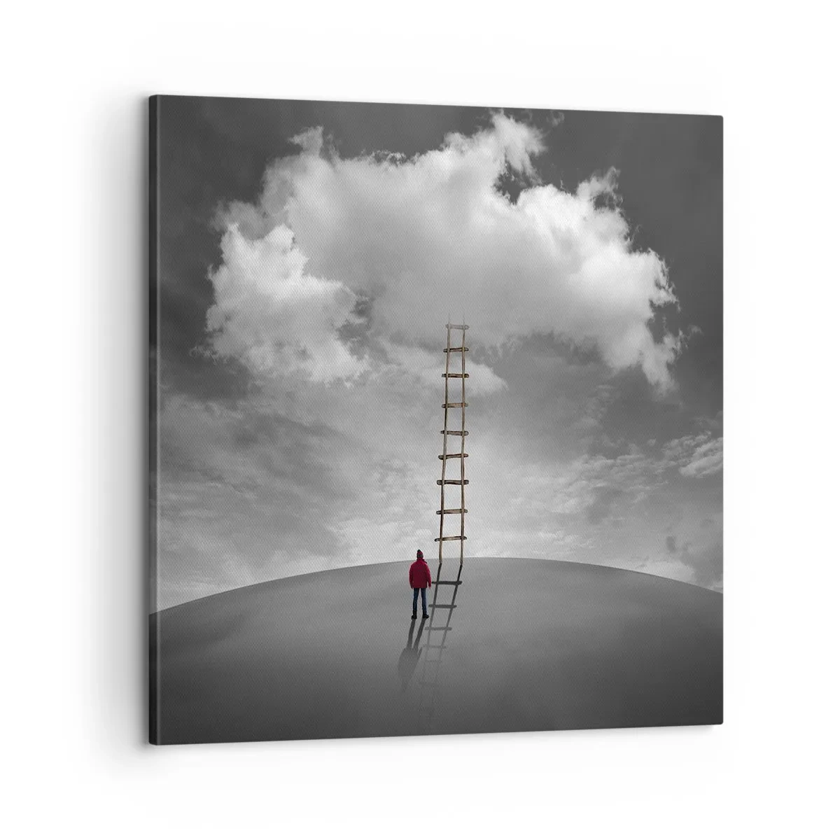 Bild auf Leinwand - Leinwandbild - Alles ist möglich - 60x60 cm